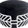 Hocker Jenna Schwarz O61Cm