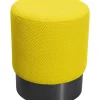 Hocker Jody Gelb Mesh Schwarz O35Cm