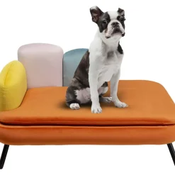 Hund/Katzenbett Diva Orange