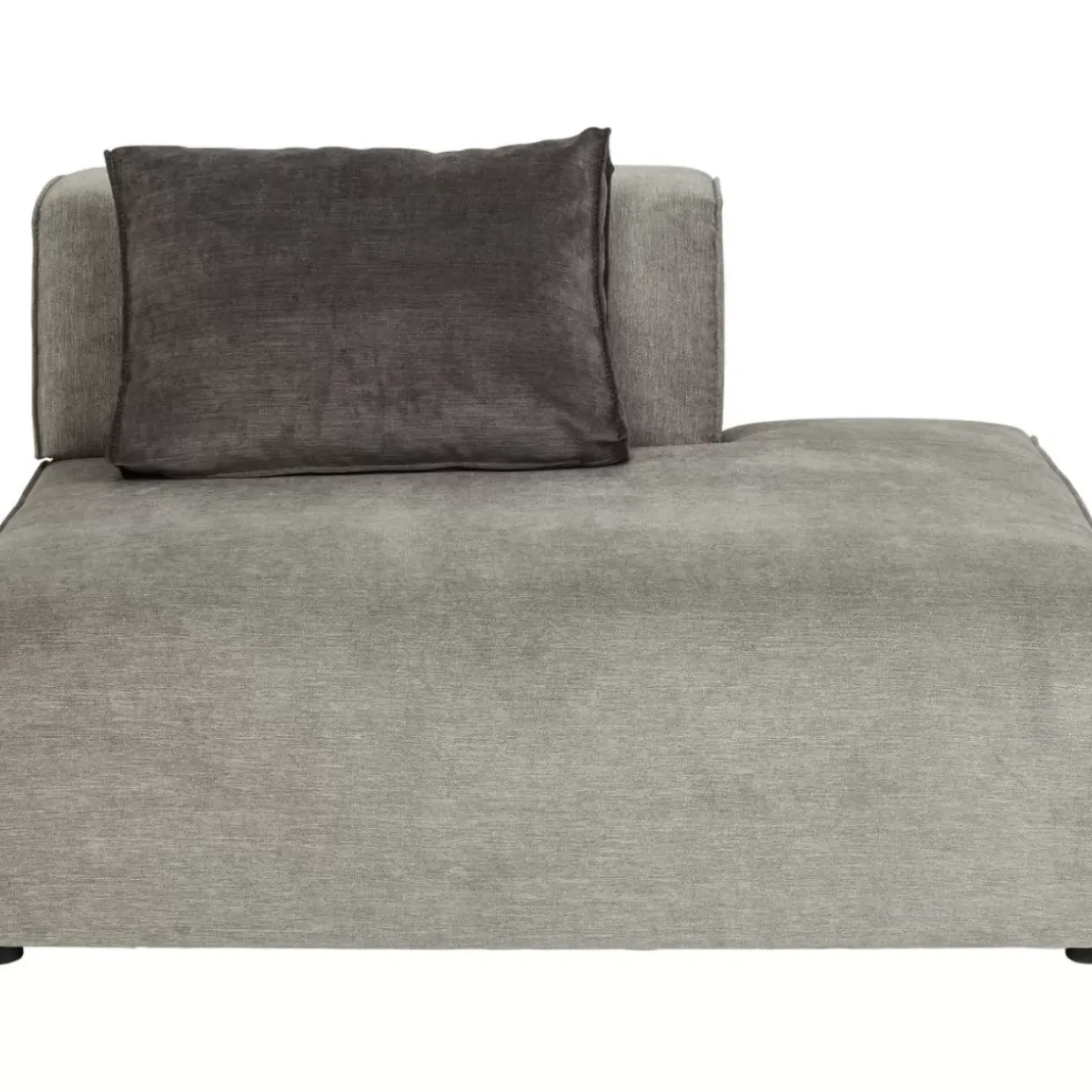Infinity Ottomane Semi Elements Grau Rechts