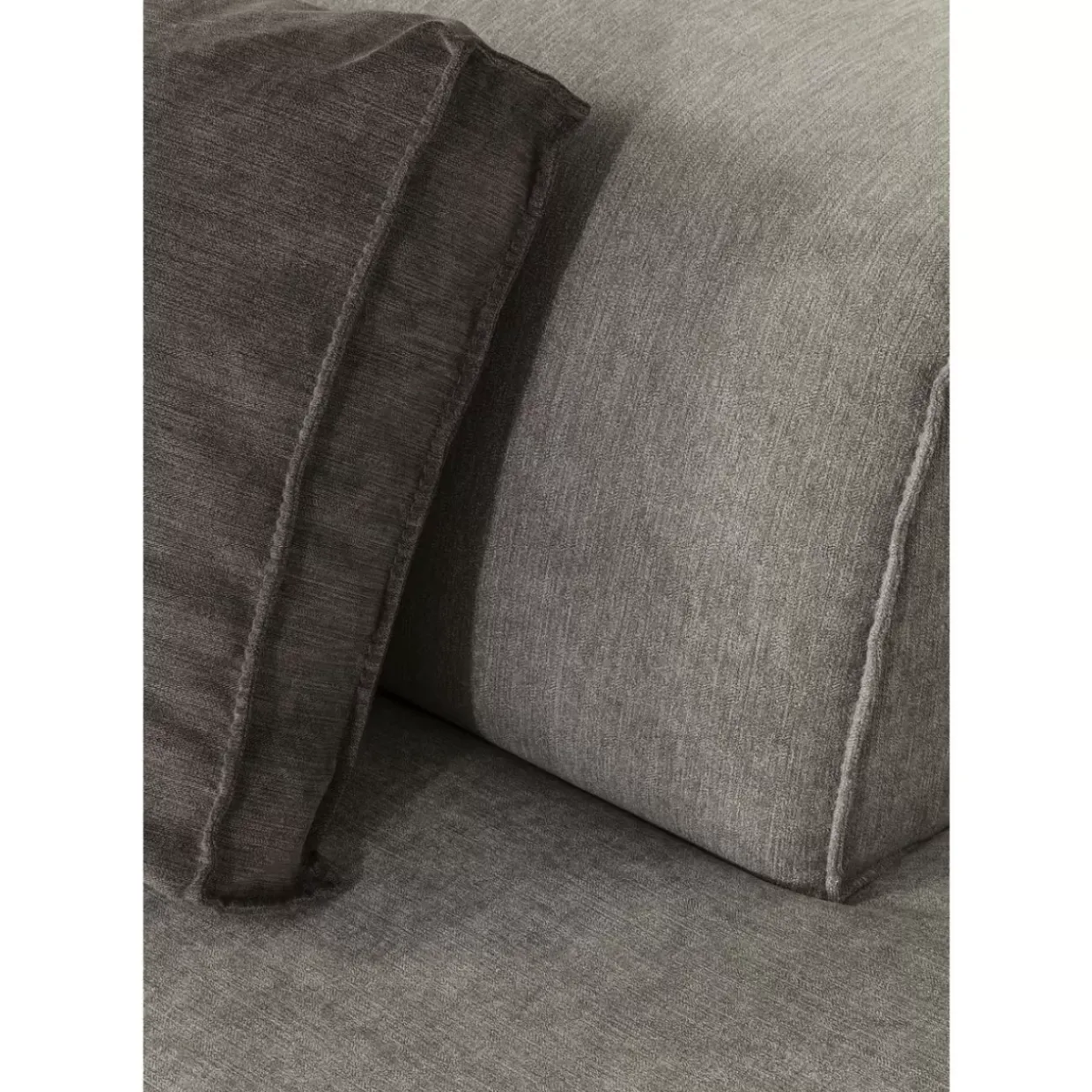 Infinity Ottomane Semi Elements Grau Rechts