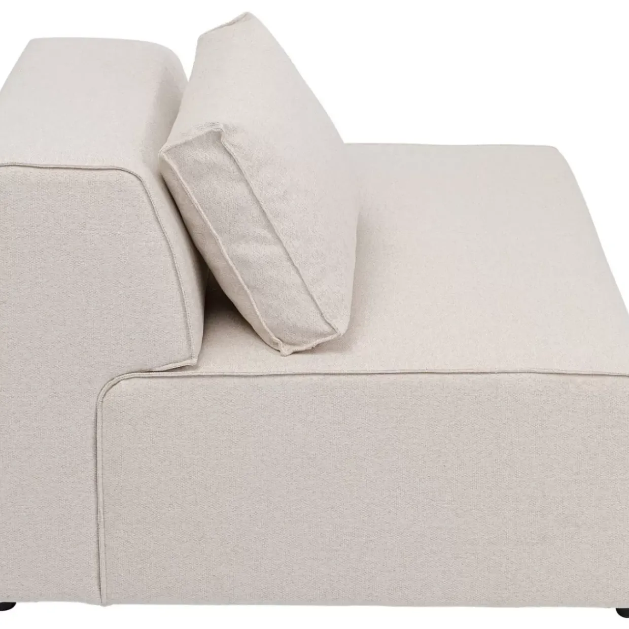 Infinity Ottomane Semi Elements Creme Rechts 120Cm
