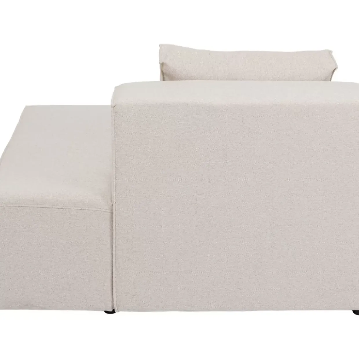 Infinity Ottomane Semi Elements Creme Rechts 120Cm