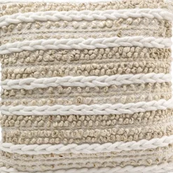 Kissen Loop Knit Beige 45X45Cm