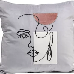 Kissen Mademoiselle 45X45Cm