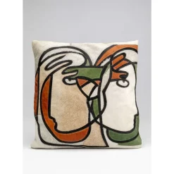 Kissen Thoughts Faces 40X40Cm