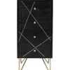 Kommode Gold Vein 4 Schube 40X88Cm
