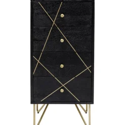 Kommode Gold Vein 4 Schube 40X88Cm