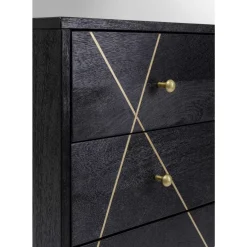 Kommode Gold Vein 4 Schube 40X88Cm