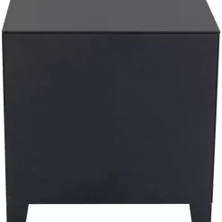Kommode Klein Luxury Push 2 Schube Grau