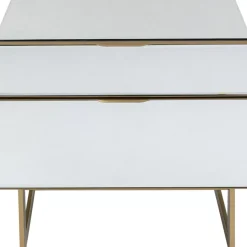 Kommode Klein Soran Gold 49X50Cm