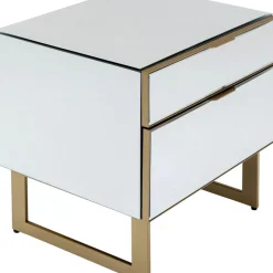 Kommode Klein Soran Gold 49X50Cm