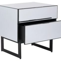 Kommode Klein Soran Schwarz 49X50Cm