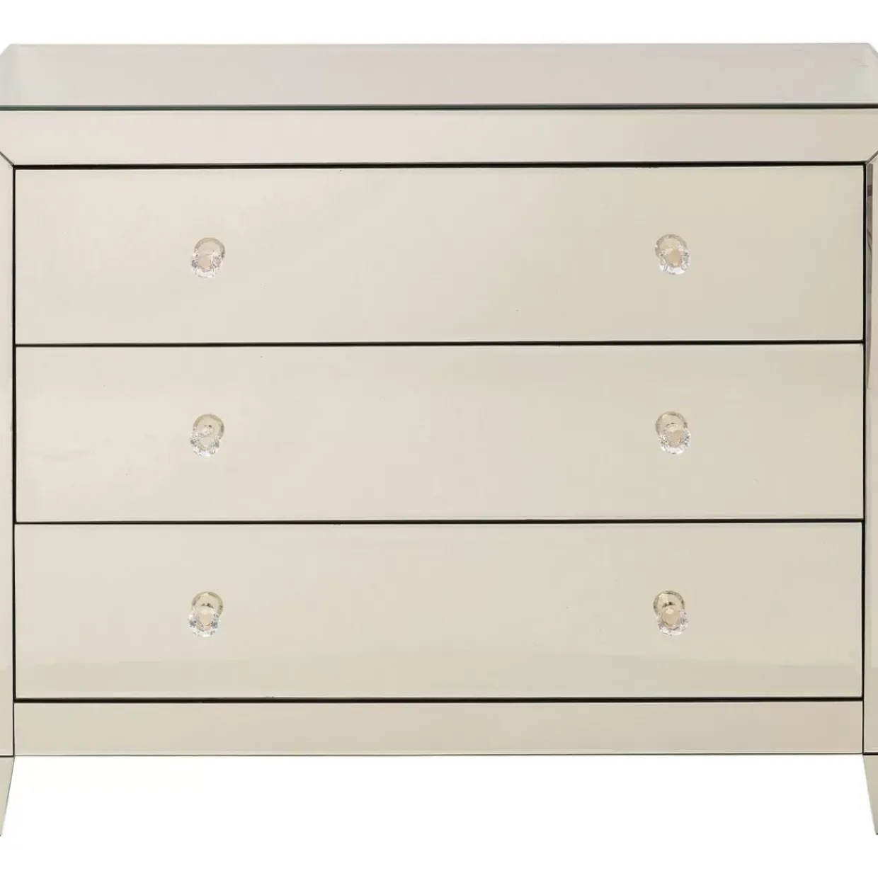 Kommode Luxury Champagne 3 Schube