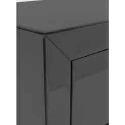 Kommode Luxury Push 3 Schube Grau