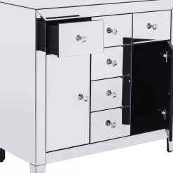 Kommode Luxury 2-Turig 6 Schube