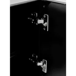 Kommode Soran 5 Schube Schwarz 65X114Cm