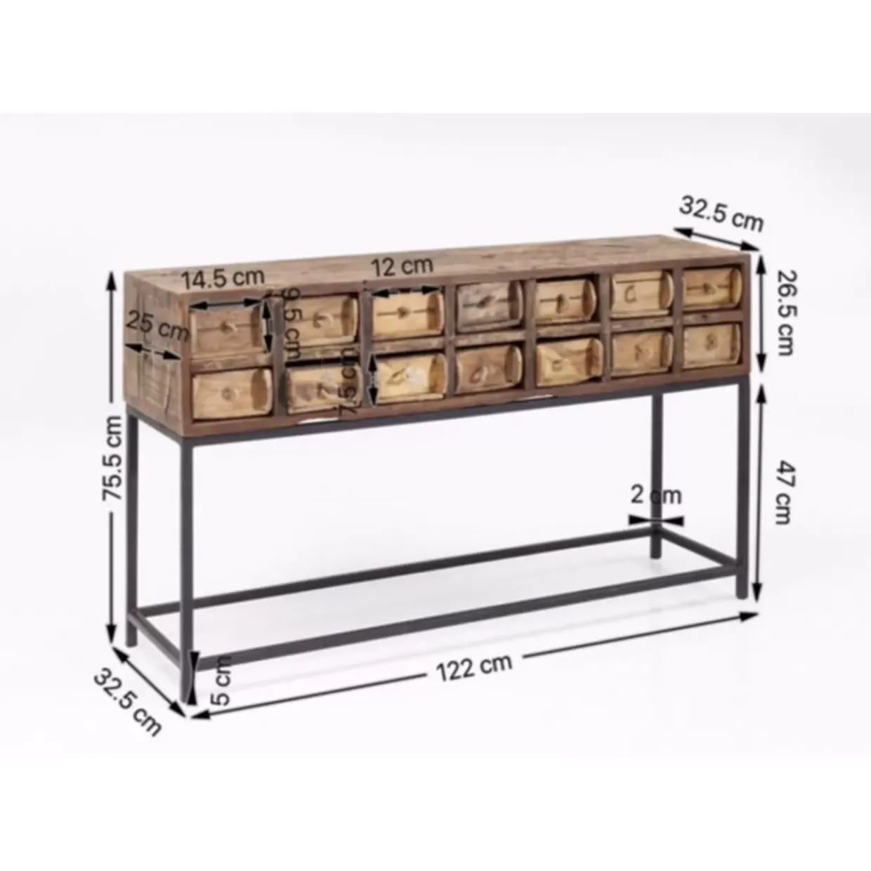 Konsole Bastidon 125Cm