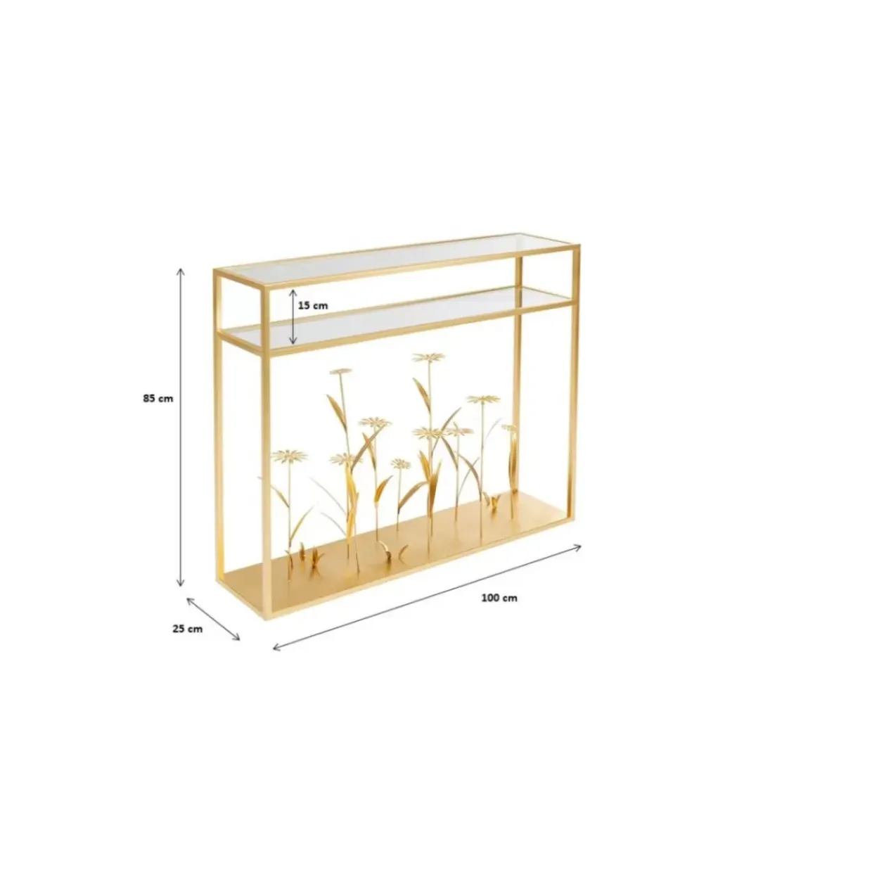 Konsole Flower Meadow Gold 100