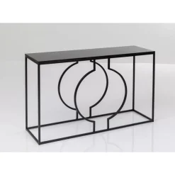 Konsole Miami Loft Schwarz 120X75Cm