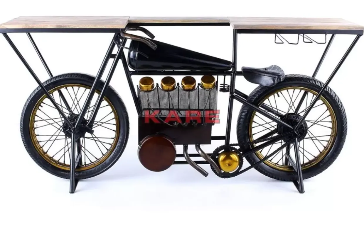 Konsole Motorbike Schwarz
