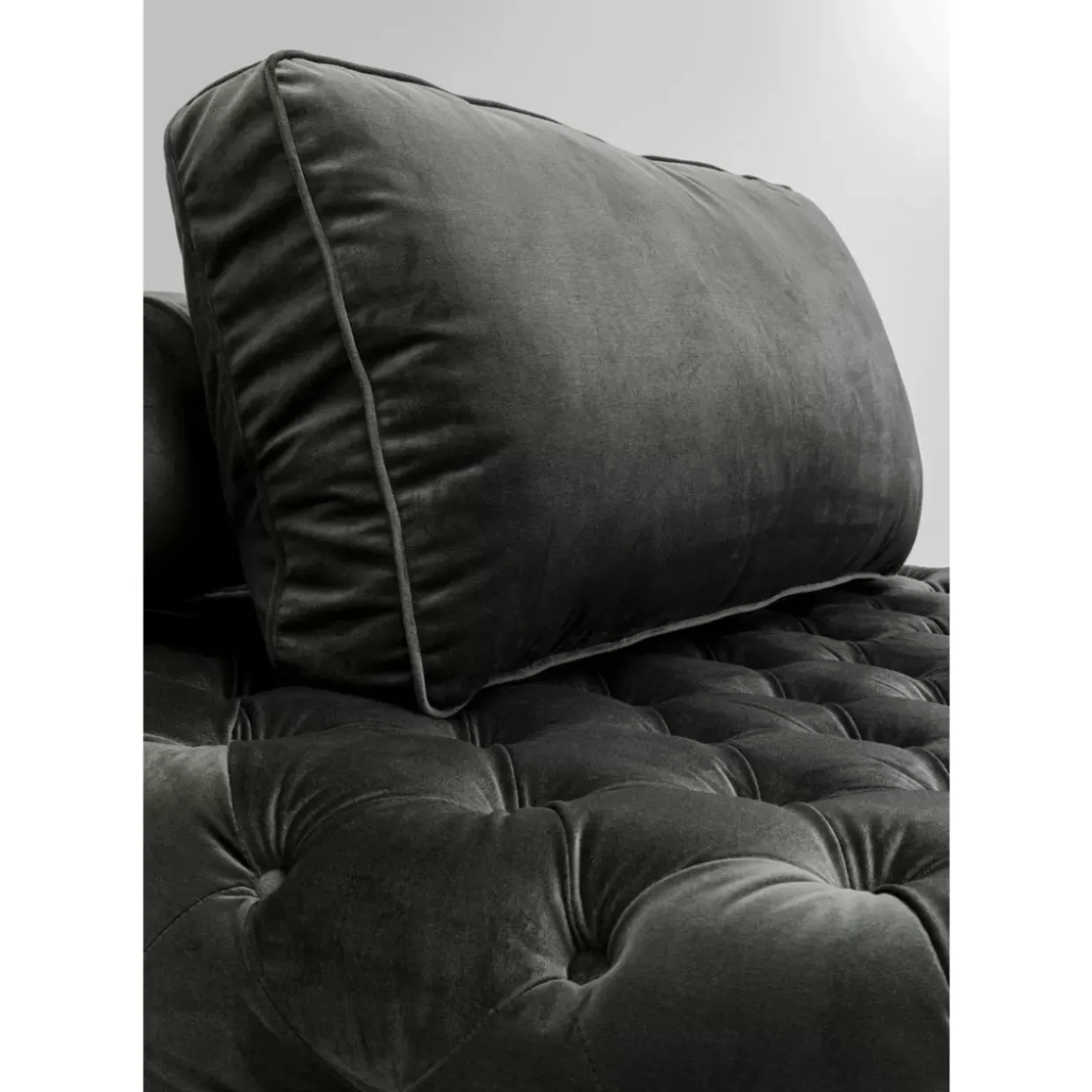 Liege Bottone Velvet Grau