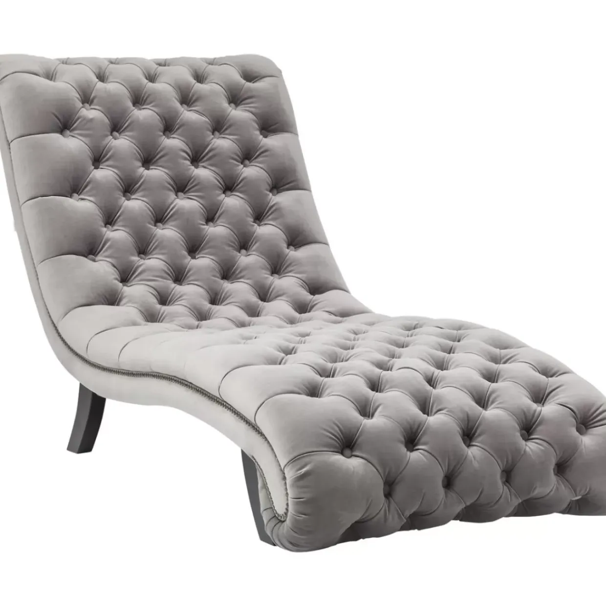 Liege Desire Velvet Silbergrau