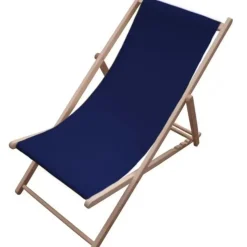 Liegestuhl Easy Summer Dunkelblau