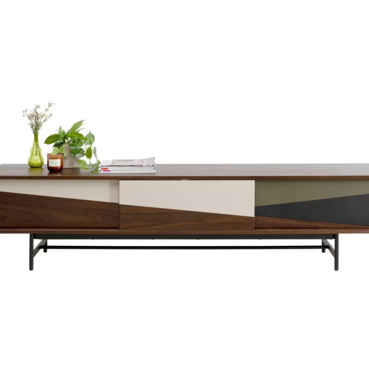 Lowboard Lamello Colore 210X50Cm