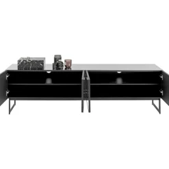 Lowboard Soran Schwarz 180X40Cm