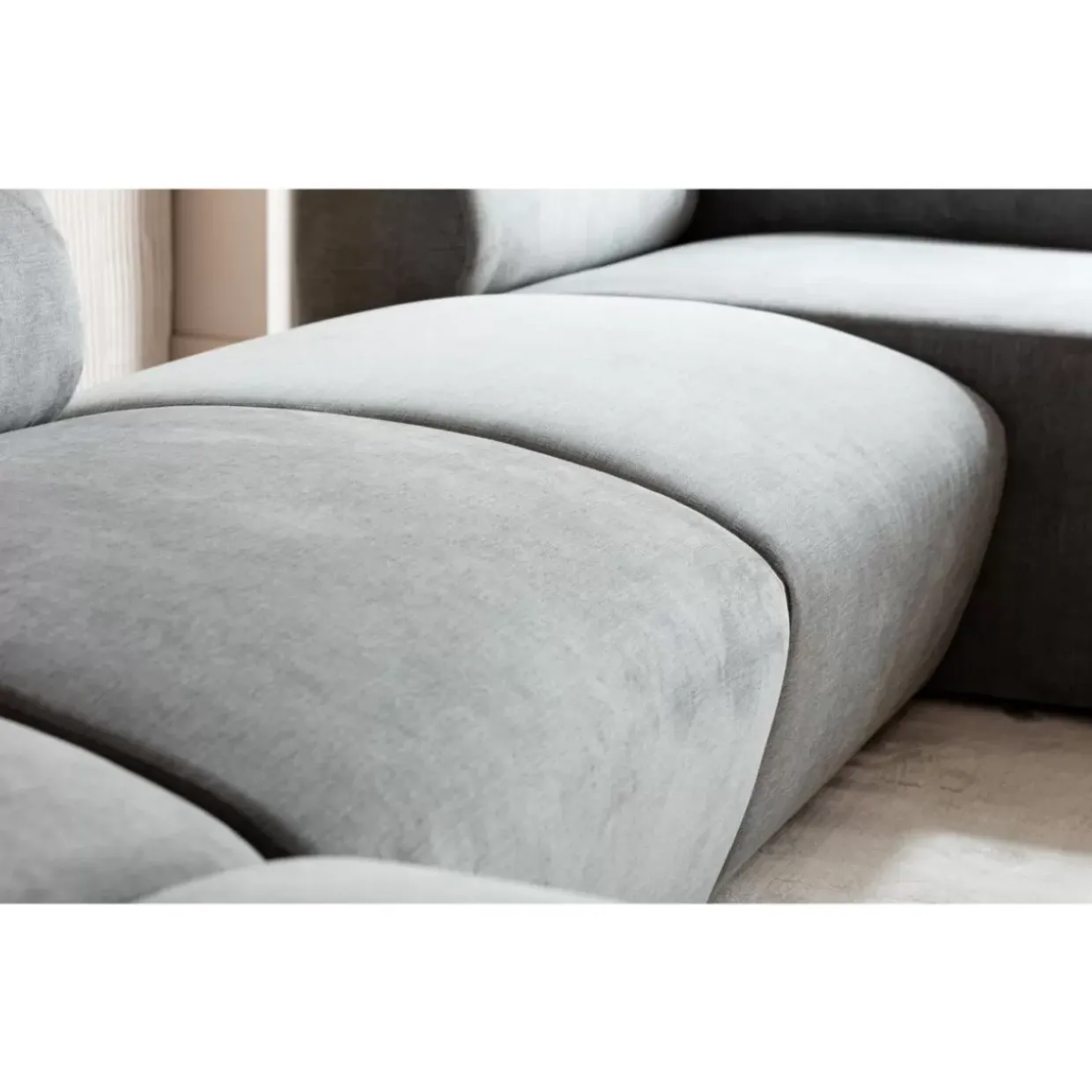 Lucca Hocker Grau 76Cm