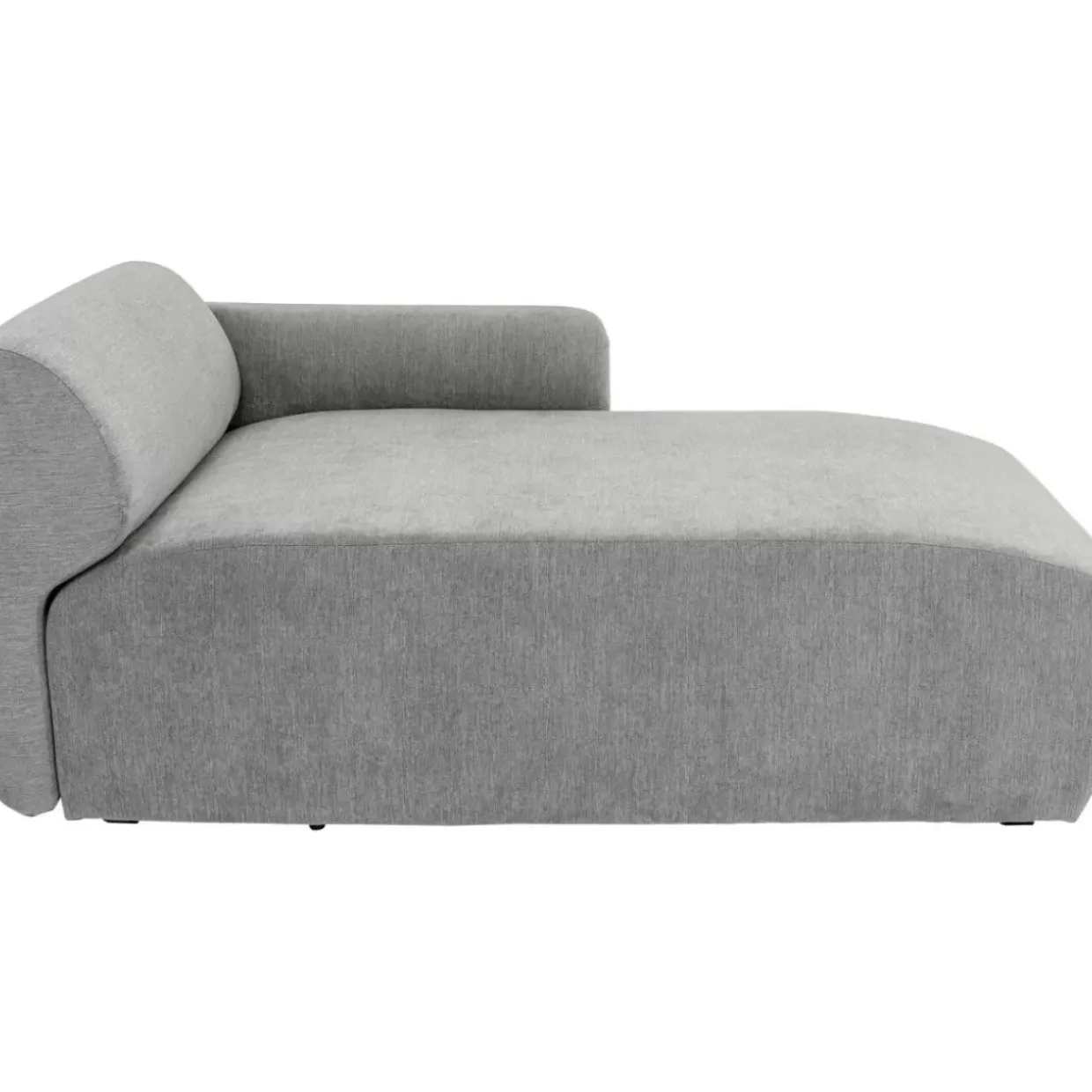Lucca Ottomane Elements Grau Rechts 90Cm