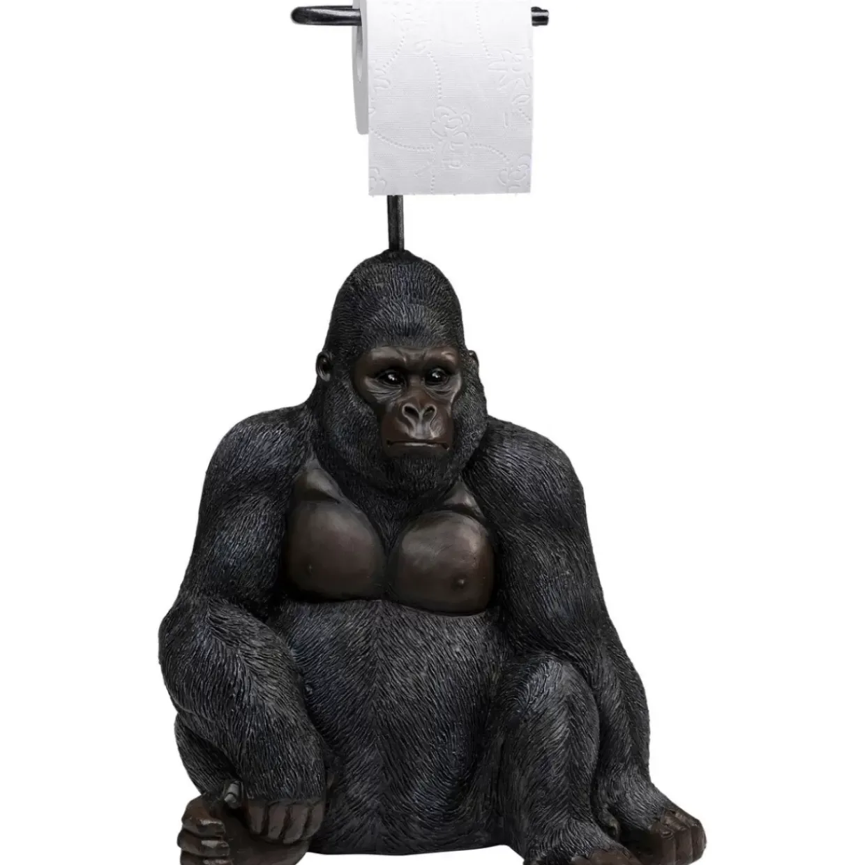 Papierrollenhalter Sitting Monkey Gorilla 51Cm
