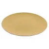 Platzteller In Schlangenoptik Gold
