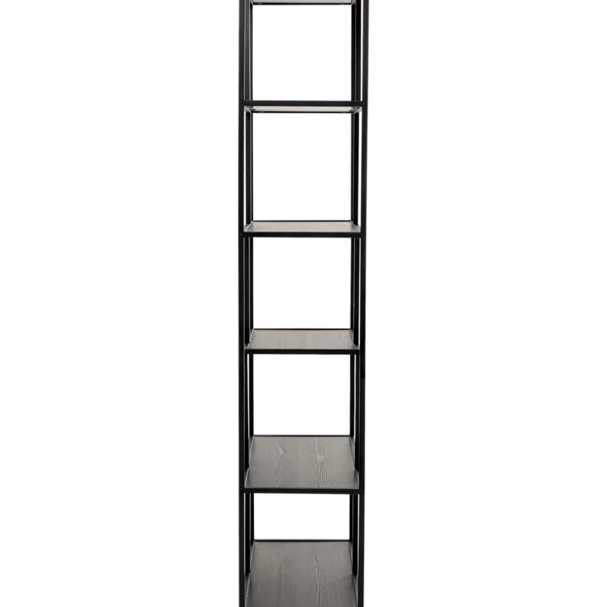 Regal Loftie Schwarz 77X185Cm