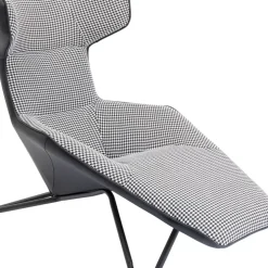Relaxsessel Granada Schwarz Weiss