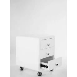 Rollcontainer White Club 3-Schub