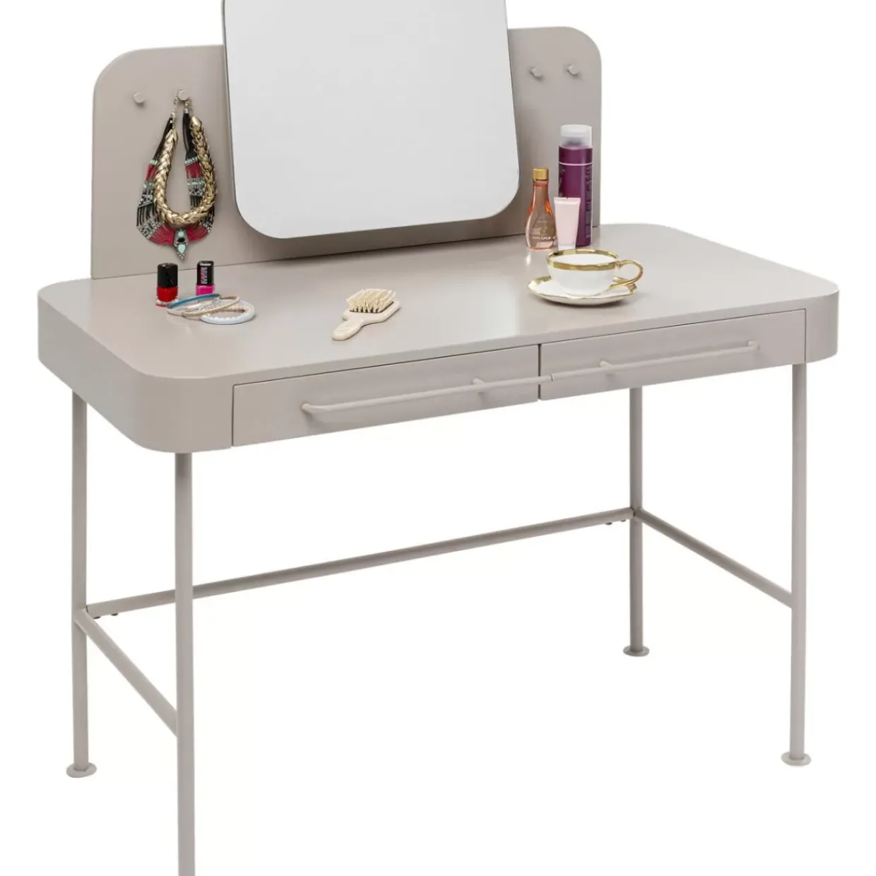 Schminktisch Montieri Creme 125X53Cm
