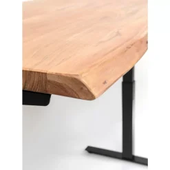 Schreibtisch Office Harmony Schwarz 200X100