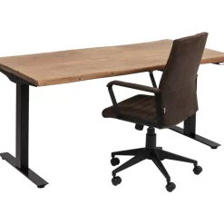 Schreibtisch Office Harmony Schwarz 160X80