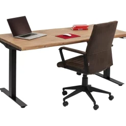 Schreibtisch Office Harmony Schwarz 160X80