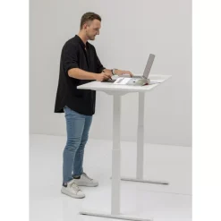 Schreibtisch Office Smart Weiss Weiss 140X60