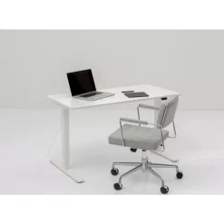 Schreibtisch Office Smart Weiss Weiss 140X60