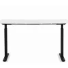 Schreibtisch Office Smart Schwarz Weiss 120X70