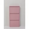 Schuhkipper Caruso 3-Er Rosa