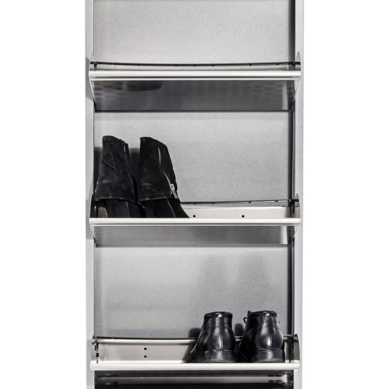 Schuhkipper Caruso 3-Er Silber/Geflext (Mo)