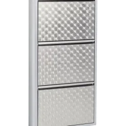 Schuhkipper Caruso 3-Er Silber/Geflext (Mo)