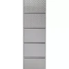 Schuhkipper Caruso 5-Er Silber/Geflext