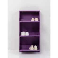 Schuhkipper Caruso 3-Er Violet