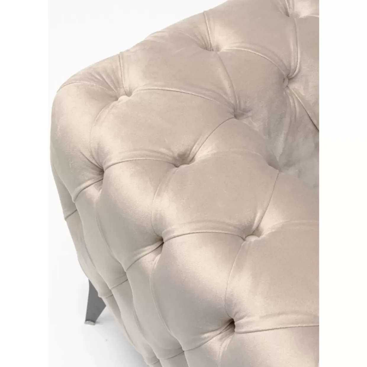 Sessel Bellissima Velvet Beige 120Cm